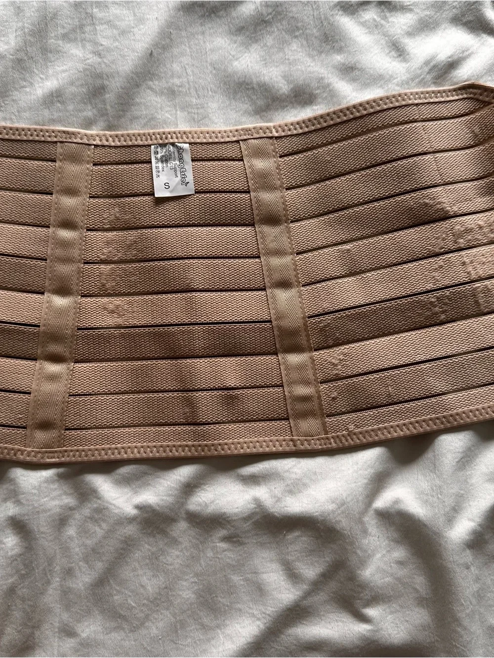 Maternity Belly Support Band in Nude